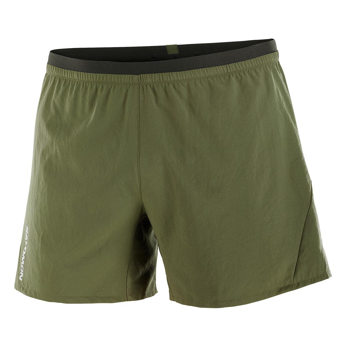 Salomon Cross 5" Shorts Men's in Grape Leaf